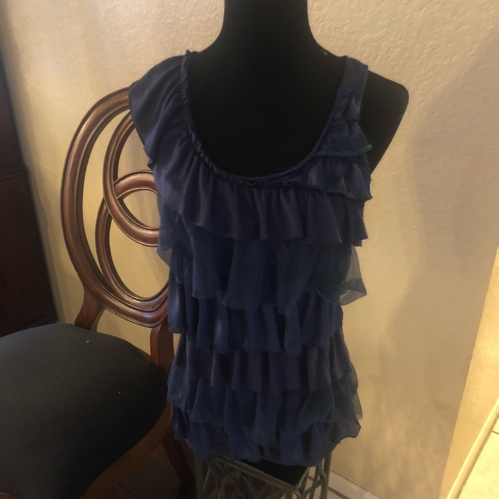 Navy Ya brand tank top size small